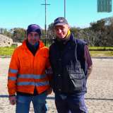 l� dove veniamo accolti dalle nostre due guide: Vincenzo e Giuseppe, addetti alla manutenzione del verde